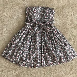 Papaya black floral print dress